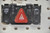 2) DD Mercedes Benz OEM 2028207810 Hazard Switch Panel (USED) Fits: C280 1996 W202 & Other Listed Vehicles Euro All Parts