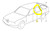 0) DD BMW 51341944087 525I 94 E34 SEDAN SW GLASS WINDOW LEFT/REAR Euro All Parts