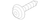34 - DH Porsche 95555524300 (USED) 7l6868243 OEM DOOR TRIM CLIP 2004-PRESENT FROM: 2006 Porsche Cayenne 4dr 6-Spd Manual