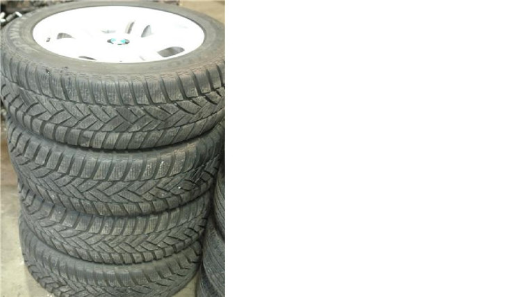 0) BMW 36116791480 RIM USED 17 IN OEM Rim and Wheel Set 10 Spoke Pirelli Tire 225_45_R17 91 H rated E90 323i 328i 328xi 6791480 Euro All Parts
