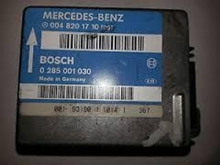 9) Mercedes Benz OEM 48201710 AIR POUCH Sensor (USED) Fits: 190E 1992 W201 & Other Listed Vehicles Euro All Parts