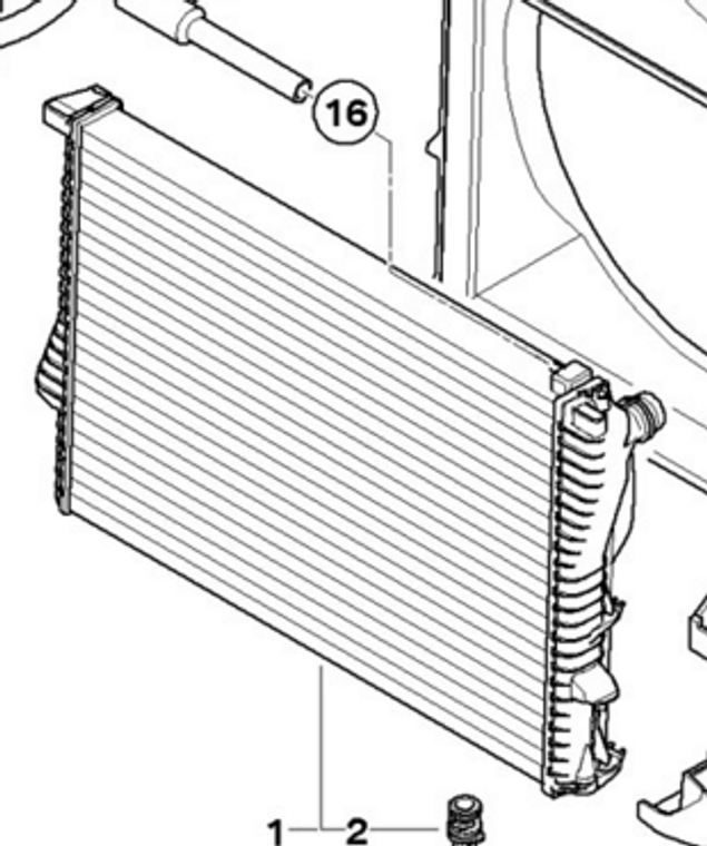 0) BMW OEM 17111436063 USED RADIATOR 740I '00 E38 5 Series 540i 8 Cyl Euro All Parts 0) BMW OEM 17111436063 USED RADIATOR 740I '00 E38 5 Series 540i 8 Cyl Euro All Parts
