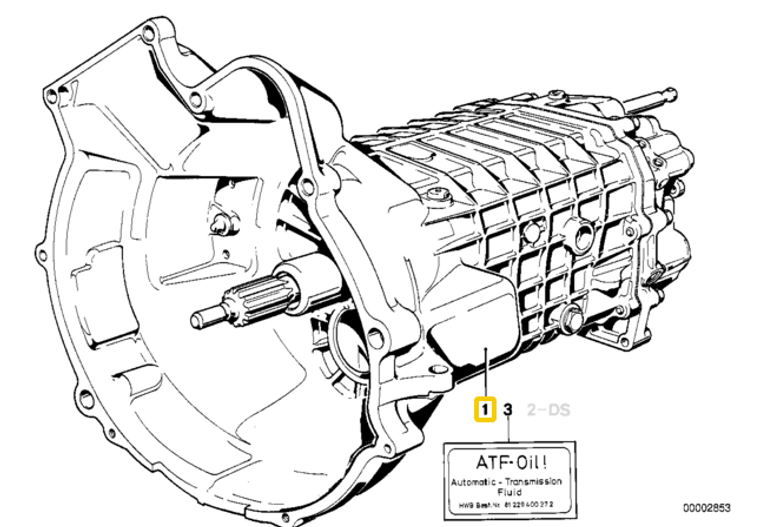BMW OEM 23009059049 2 USED 5 speed MANUAL TRANSMISSION GETRAG 2400013290 225 1.1 2 Fits: E30 318i M10 1982-1985
