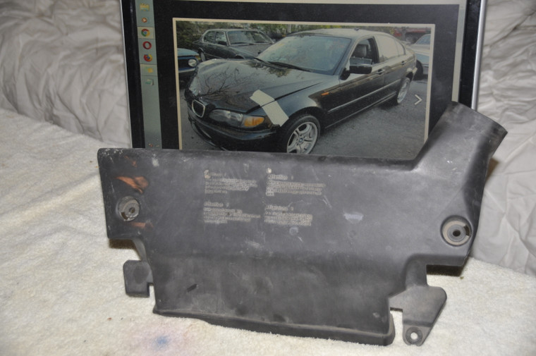 1) DD 1 BMW 7502842 Used OEM Air Inlet 8795130 13717502842 ESA-24 Fits: E46 & other listed vehicles Euro All Parts