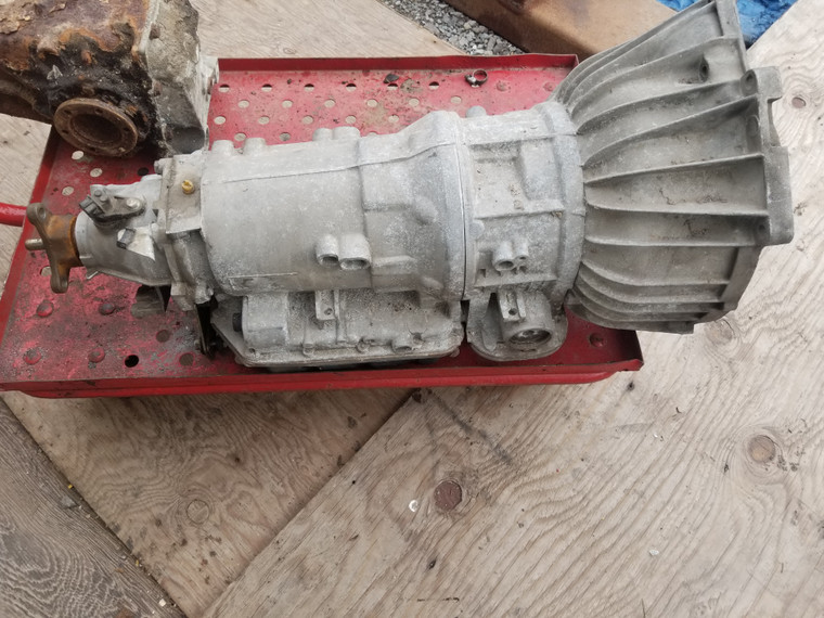 1) DH-8 GM 24001219645 OEM Used AUTOMATIC TRANSMISSION GM GM-LK 96016871 F23 From: 1992 M50 BMW E34 525i WAGON 24-00-1-422-634 24001219645 Euro All Parts