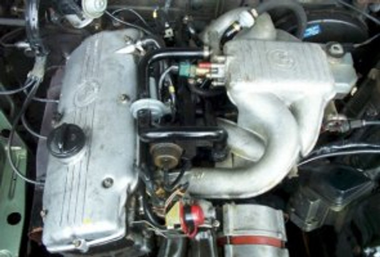 1) V BMW 11001263381 OEM M10 USED ENGINE M10M116 1.6 L 1573 cc95 in3 75 hp 56 kW . Bore 84 mm stroke 71 mm 1964 1975 1600 1602 Euro All Parts