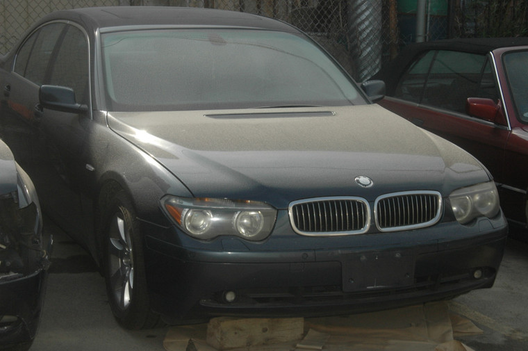 DISMANTLED - E65 DR10732 Sedan C BMW e65 745i Dec 2001 N62 V8 Auto 7 Series Blue on Black DR10732
