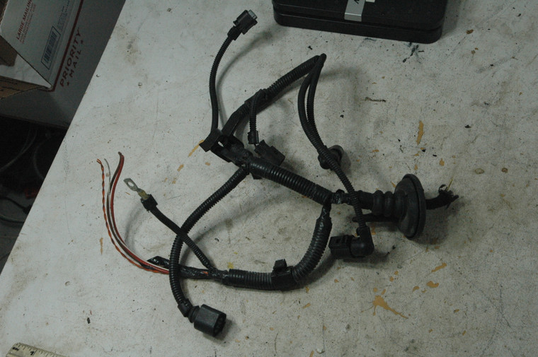 Porsche 95561263100 (USED) VW 7L5971694A  OEM TESTED LEFT REAR DOOR WIRING HARNESS FROM: 2006 Porsche Cayenne 4dr 6-Spd Manual