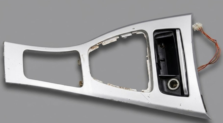BMW 51167129555 OEM 51-16-7-132-380 Genuine Trim Console TITAN Silver Auto Shifter