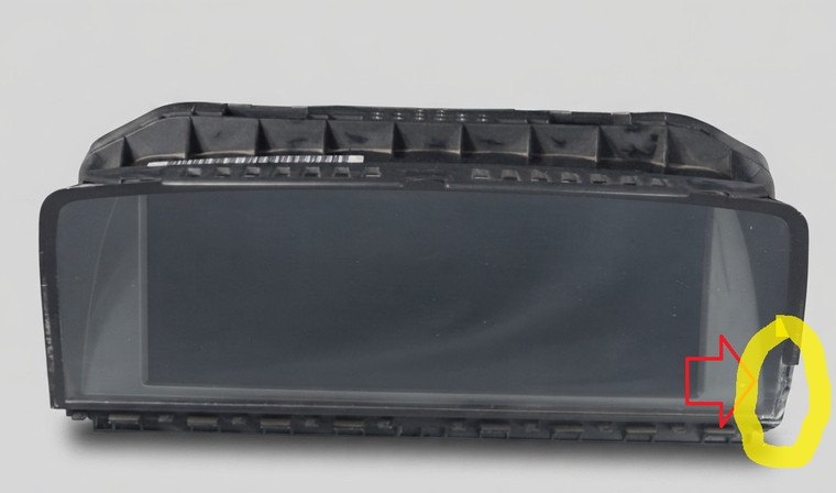 BMW 65829165211 Genuine OEM 65-82-9-165-211Display Dash(TESTED) 8.8 IN Minor Wear -images BlackHarman Becker