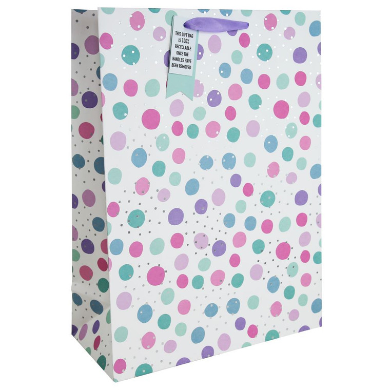 F32340 EUROWRAP PASTEL SPOTS BAG