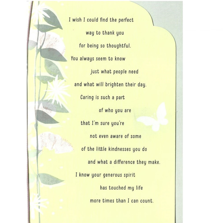 G0429T1859 HALLMARK THANK YOU BETWEEN YOU & ME CARD