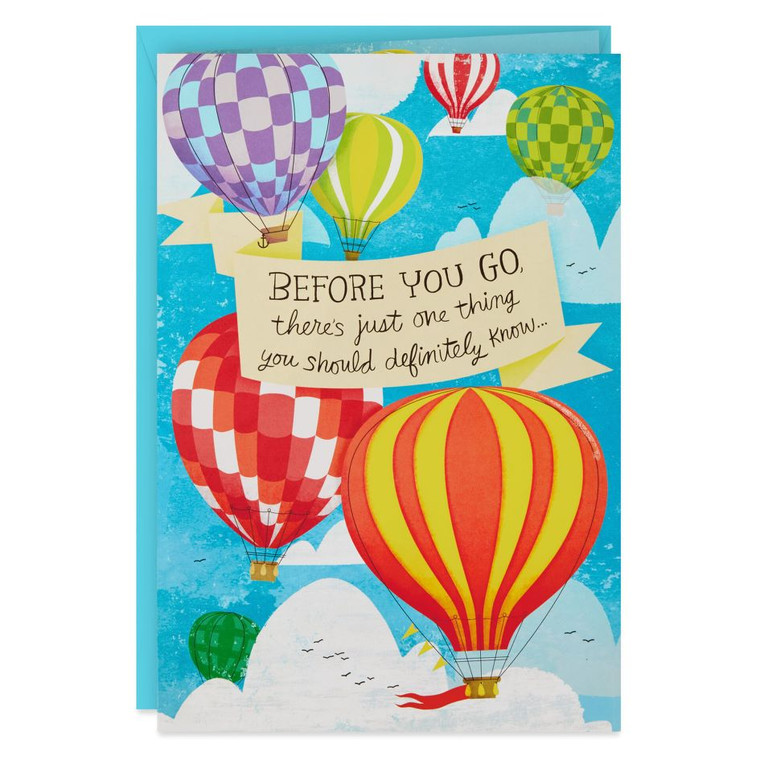 G1499CBG1018 HALLMARK GOODLUCK BIG TIME GREETING CARD