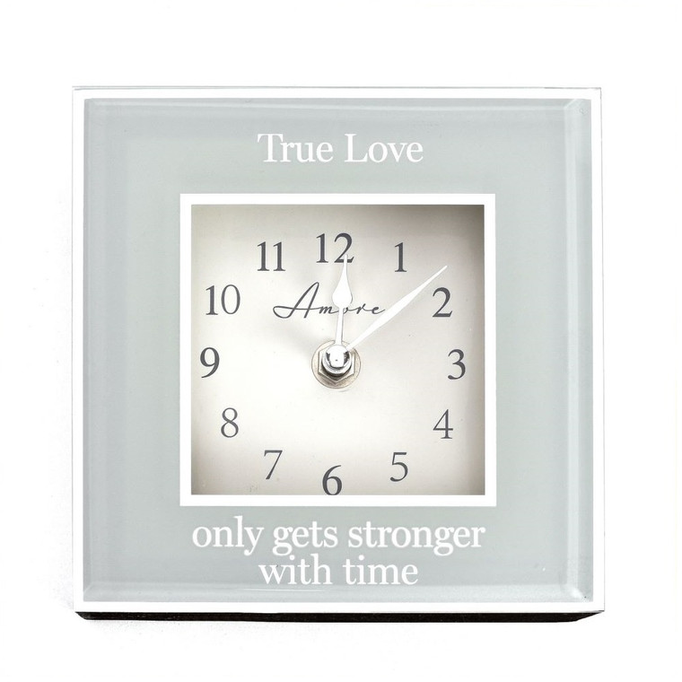 FWG157 Amore Mirror Border Clock "True Love"