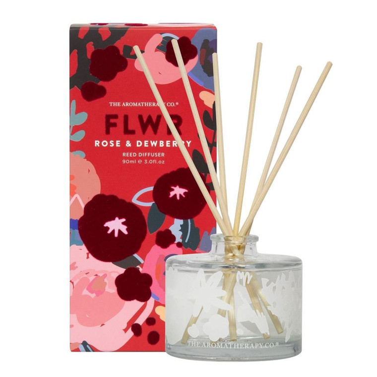 FIT01550 90ML FLWR DIFFUSER ROSE AND DEWBERRY