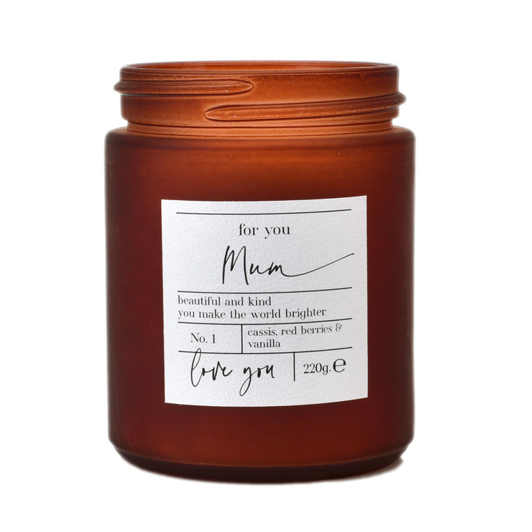 F63200M Moments Candle 220g Mum