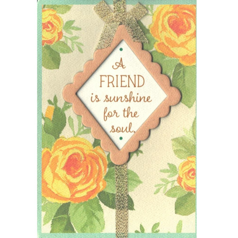 F0699HBD8540 HALLMARK FEMALE FRIEND BIRTHDAY CARD