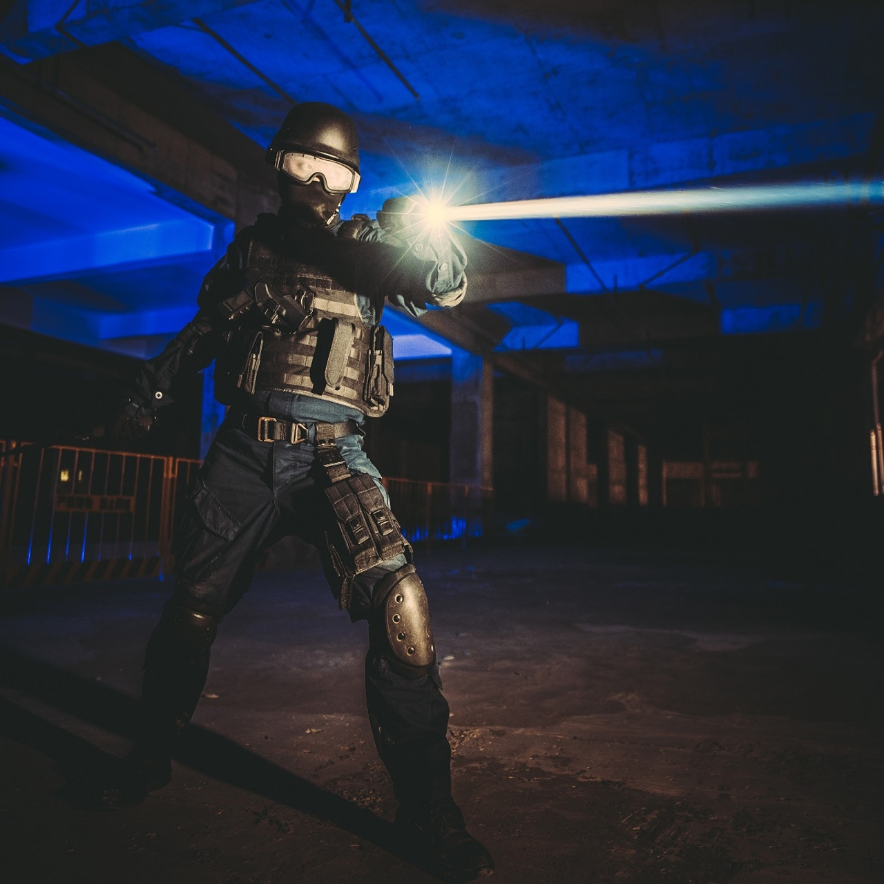 Weltool W3Pro White Laser 505 lumen 1.2km throw LEP torch