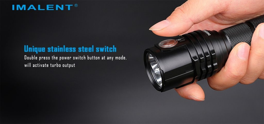 Imalent MS03W palm-sized 13000 lumen powerful warm LED torch