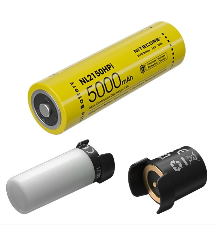 Nitecore NL2150HPi Set 5000mAh rechargeable battery with