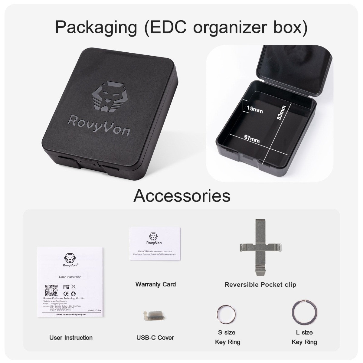 数量限定，限定SALE RovyVon E7 700 ルーメン コンパクト キーチェーン