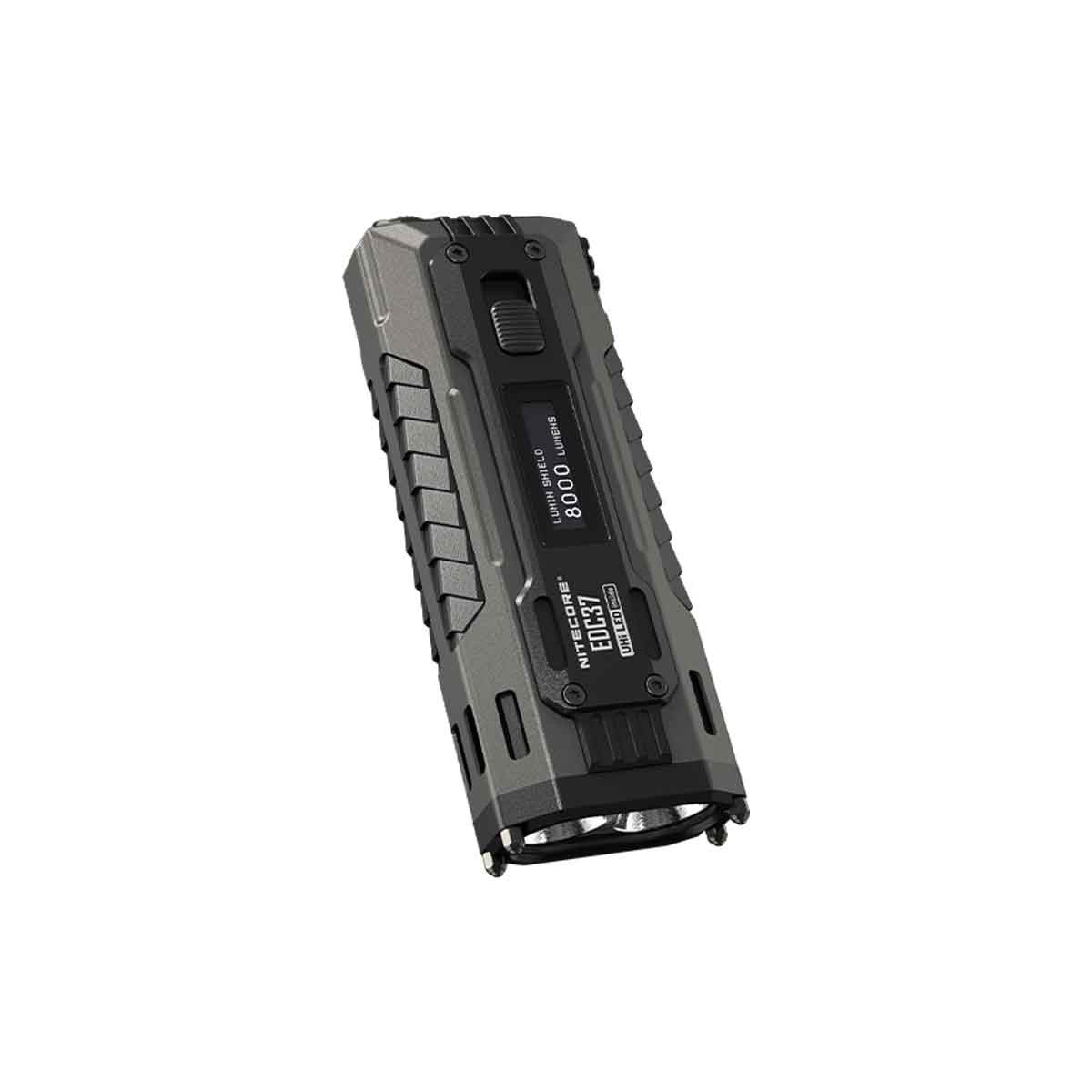 Nitecore EDC37 8000ルーメン USB-C充電式 フラット Nitecore EDC37 8000 Lumen USB-C Rechargeable Flat EDC