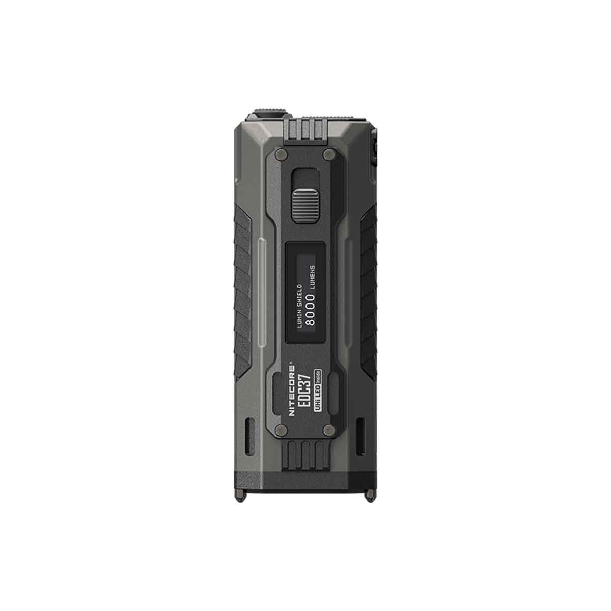 Nitecore EDC37 8000ルーメン USB-C充電式 フラット Nitecore EDC37 8000 Lumen USB-C Rechargeable Flat EDC