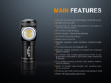 Fenix LD15R 500 lumen right-angled rechargeable LED torch