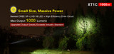 Klarus XT1C Compact 1000 lumen tactical edition LED torch  