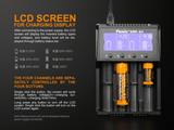 Fenix ARE-A4 Multifunctional 4-bays smart charger