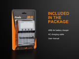 Fenix ARE-A4 Multifunctional 4-bays smart charger