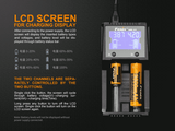 Fenix ARE-A2 Multifunctional 2-bays smart charger