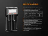 Fenix ARE-D2 Dual channel smart charger