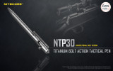 Nitecore NTP30 Titanium tactical pen