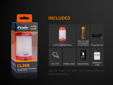 Fenix CL26R Portable 400 lumen rechargeable camping lantern