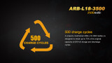 Fenix ARB-L18 3500mAh 18650 Lithium-ion Rechargeable Battery
