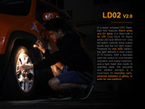 Fenix LD02 V2.0 Dual warm white and UV light LED penlight