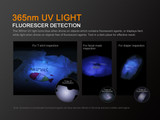 Fenix LD02 V2.0 Dual warm white and UV light LED penlight