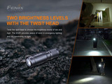 Fenix E02R mini 200 lumen rechargeable keychain light