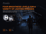 Fenix WT25R adjustable 1000 lumen rechargeable work light 