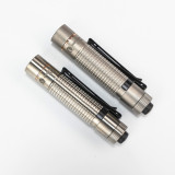 Lumintop EDC AA Titanium compact 650 lumen tail switch torch with 14500 battery