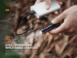 Fenix E05R compact 400 lumen rechargeable keychain light