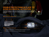 Fenix HP25R V2.0 versatile 1600 lumen spotlight & floodlight LED headlamp