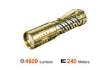 AceBeam E70-BR compact 4600 lumen brass EDC torch 