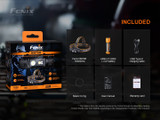 Fenix HM70R triple output 1600 lumen USB-C rechargeable LED headlamp