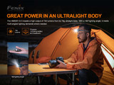 Fenix HM50R V2.0 lightweight 700 lumen USB-C rechargeable headlamp with red light