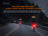 Fenix BC05R V2.0 USB-C rechargeable bicycle tail light 