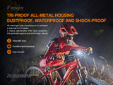 Fenix BC26R Wide-angle 1600 lumen rechargeable LED bike light
