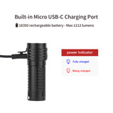 ThruNite T1S Mini 1212 lumen USB-C rechargeable LED torch