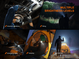 Fenix LD22 V2.0 Compact 800 lumen rechargeable tactical LED torch